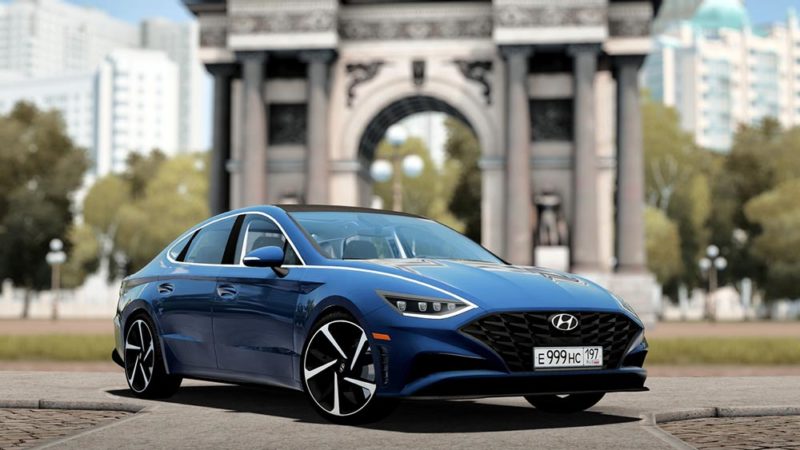 Hyundai Sonata Turbo для City Car Driving