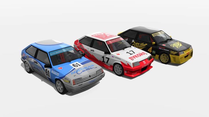 ВАЗ 2108 T1600 для Assetto Corsa
