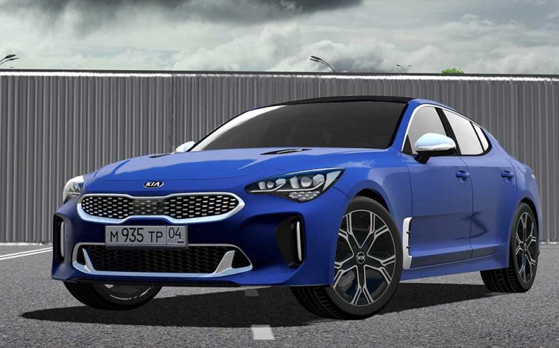 Kia Stinger GT для City Car Driving
