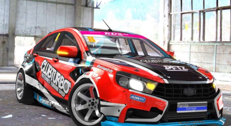 Lada Vesta Drift для Ассетто Корса