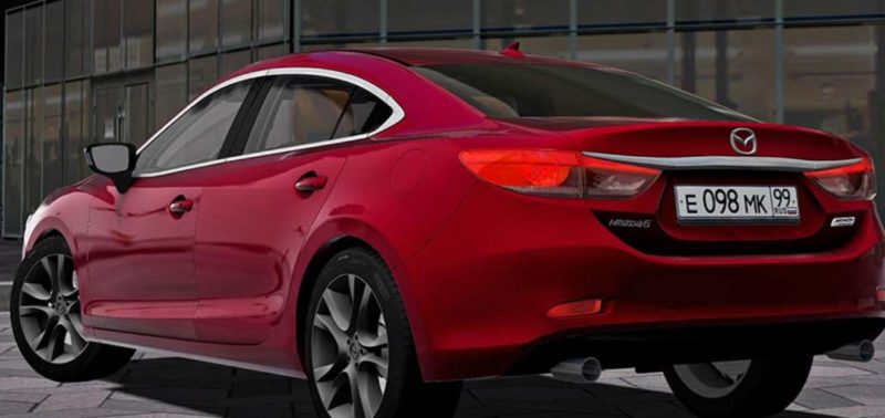 Mazda 6 GY 2015 для Сити Кар Драйвинг