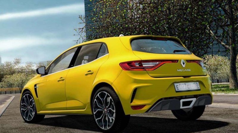 Renault Megane для City Car Driving