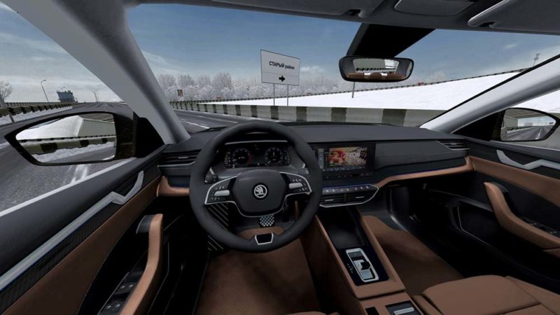 Skoda City Car Driving