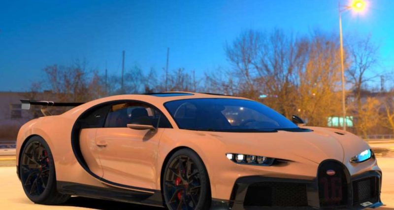 Bugatti Chiron Pur Sport Tate Edition для Ассетто Корса