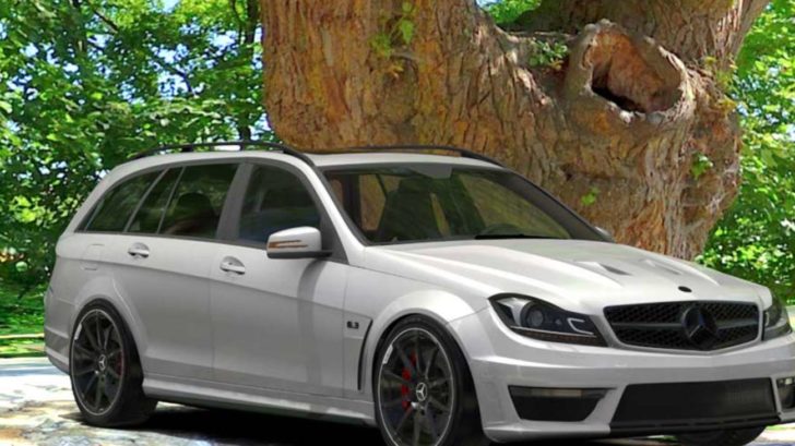 Mercedes-Benz C63 AMG W204 Estate для Assetto Corsa