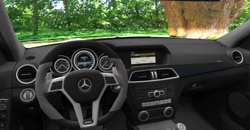 Mercedes-Benz C63 AMG W204 для Assetto Corsa