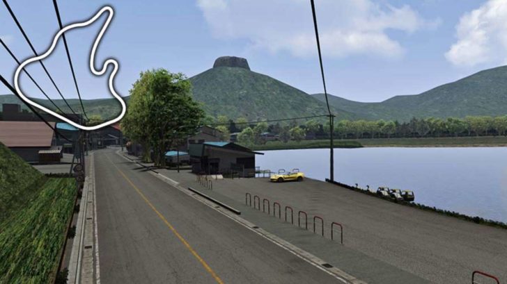 карта Akina Lake Ассето Корса