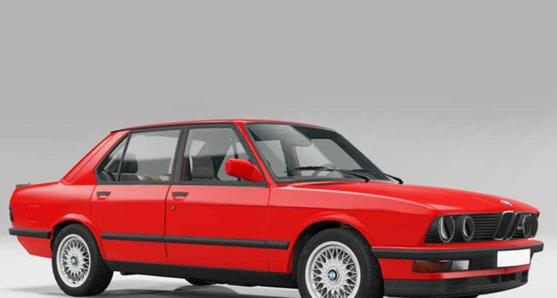 BMW 5-Series E28 на BeamNG.drive