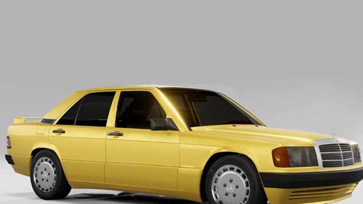 Mercedes-Benz W201 на BeamNG.drive