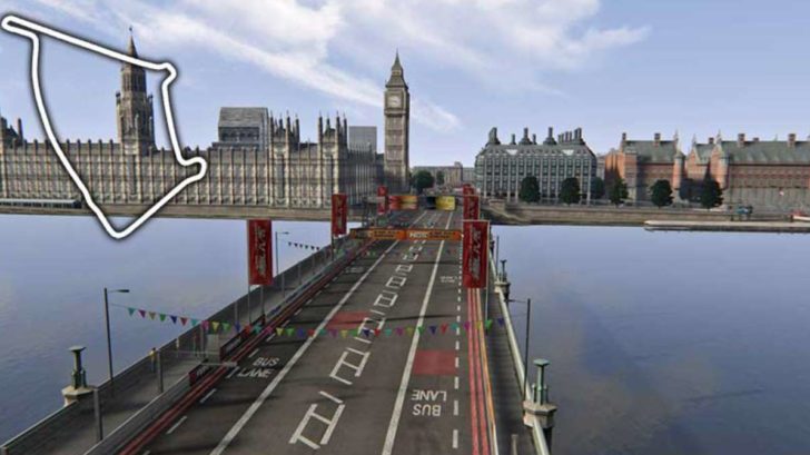 Карта London Circuit Redux для Assetto Corsa