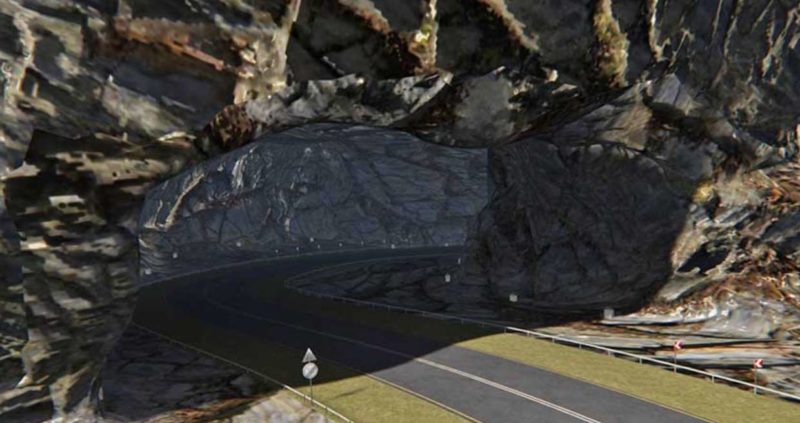 Карта Castle Road Assetto Corsa
