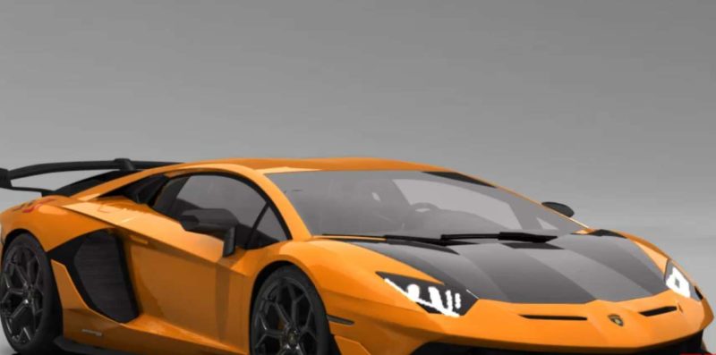 Lamborghini Aventador SVJ FIERCE для Assetto Corsa