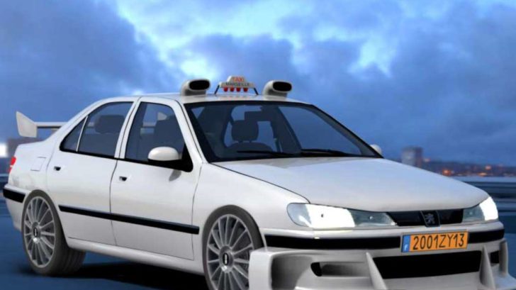Peugeot 406 V6 Taxi 2 для Assetto Corsa