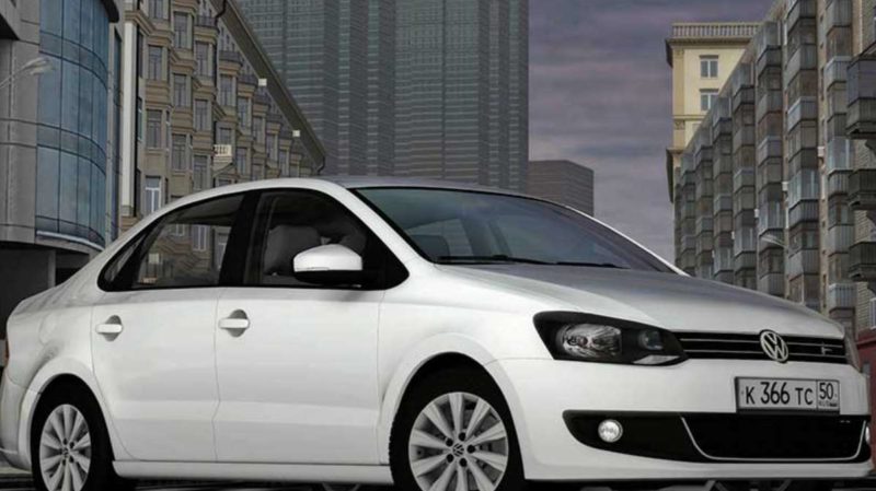 Volkswagen Polo 2010 1.6i для City Car Driving