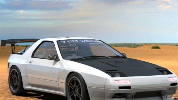 Mazda RX-7 FC3S Mamasao Works для Assetto Corsa